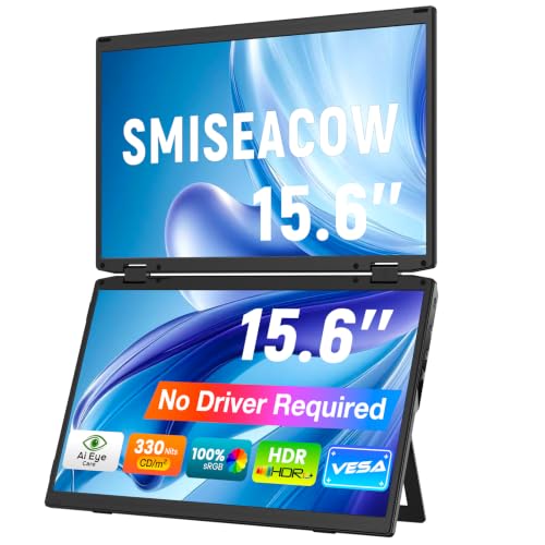 Triple Portable Monitor for Laptop
