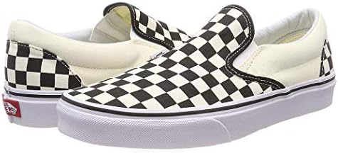 Classic Canvas Shoes - Rubber Sole, Easy to Clean, Easy to Match, Suitable for Women,Black and White Checker/White