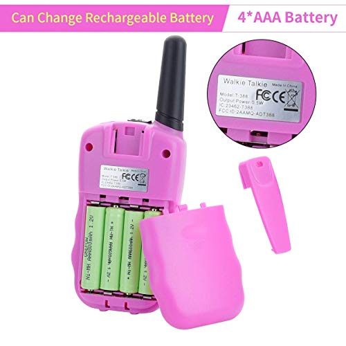 5 Funkprofi+Talkies+Channels+Rechargeable+Battery