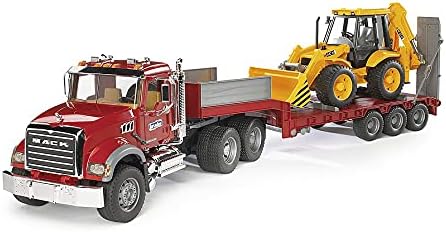 Bruder 02813 Mack Granite Flatbed Truck 