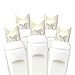 Novelty Lights 20 LED Christmas Mini Light Set, Warm White, 8.5 Ft White Wire, Non-Connectable Short LED Christmas Lights for Crafts, Wreaths, Bottles, Jars