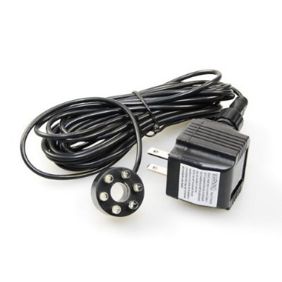 CNZ 6-LED Cool White Submersible Fountain Ring Review: Best Fountain Lights for Backyard Water Features