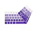 ProElife Premium Keyboard Cover Ultra Thin Keyboard Protector Skin for MacBook Pro with Touch Bar 13-inch 15-inch (Model A2159, A1989, A1990, A1706, A1707) (2019 2018 2017 2016) (Ombre Purple)
