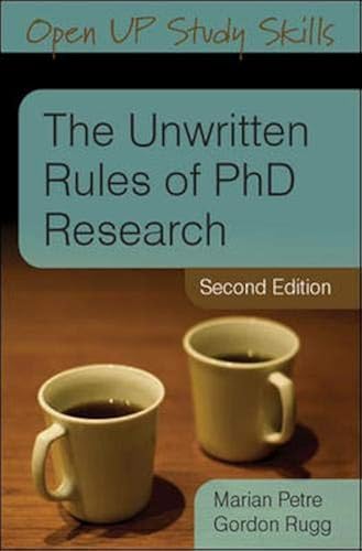 Download The Unwritten Rules Of Phd Research PDF