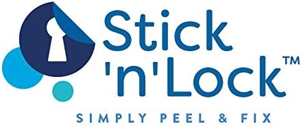Croydex Stick 'N' Lock Two Tier Corner Shower Caddy - Image 4