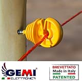 Gemi Elettronica Electric Fence Insulators for Wooden Posts 300pcs Animal view 2
