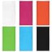 BMC 6pk Solid Colored Multifunctional Seamless Head Bandana Neckwear Scarf Wrap