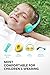 SoundPEATS Kids Bluetooth Headphones 85db Volume Limited Over-Ear Children Wireless Headphones Foldable Headset, Wireless/Wired, Extended 20 Hours Playtime, Stereo Sound, Built-in Mic