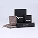 mecresh Silver Bridal Long Earring and Tennis Bracelet Austrian Crystal Jewelry Sets