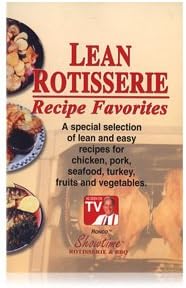 New Ronco Lean Rotisserie Booklet