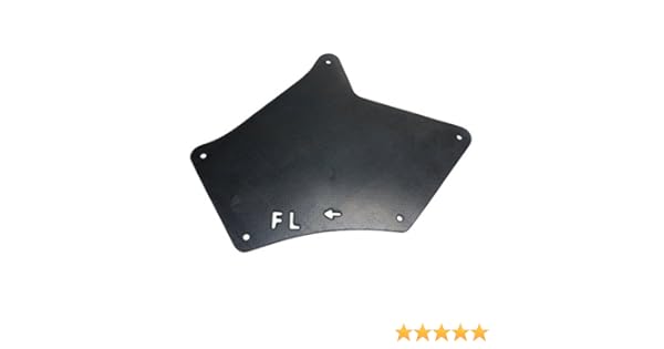 For 03-18 4Runner Front Splash Shield Inner Fender Liner Seal Panel Driver Side