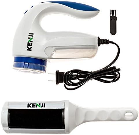 Fabric Shaver By Kenji with lint roller bundle electric fabric shaver lint remover defuzzer for sweaters, cashmere, furniture, pets. Remove fuzz with this package deal