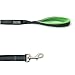 Mighty Paw Dual Handle Dog Leash - Reflective Pet Lead with Two Handles - 6 Foot (Grey/Green)