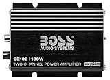 BOSS Audio Systems CE102 2 Channel Car Amplifier