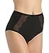 Bali Women's Shapewear Sheer Sleek Desire Brief, Black, Large