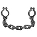 RoseSummer Plastic Wrist Shackles Prison Handcuffs For Halloween Costume Party Chain Links Costume Accessory