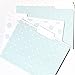 Designer File Folders by Kahootie Co, Set of 9 Decorative File Folders, 9.5” x 11.75”, Paper Organization, Office Supplies, File Folder Organizer, 3 Tab File Folders (Teal)