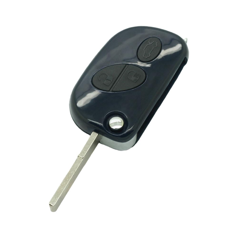 BROVACS Replacement Key Shell Compatible with MASERATI 3 Button Keyless Entry Flip Remote Key Case Fob PG926