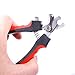 DSYJ Pet Professional Nail Clipper Premium Dogs & Cats Nail Trimmer and Clippers, Must-have Pet Grooming Supplies, Red