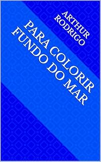 Livro Para colorir fundo do mar