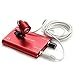 Zinnor Dentist Dental Surgical Medical Binocular Loupes 3.5x 420mm Optical Glass Loupe + LED Headlight - Shipping from USA (Red)