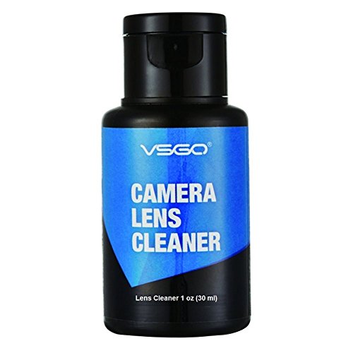 VSGO DKL-17 UES DSL Camera Lens Cleaning Kits: Lens Cleaner, Lens Pen, Microfiber Cloth, Air Blower, Wet Wipe, Suede Screen Cleaning Cloth and Waterproof Bottle Container, Yellow