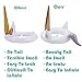 2 Pack Unicorn Party Games Ring Toss Game for Party Unicorn Inflatable Flotating Swimming Ring Toss Game for Pool Games for Kids Unicorn Party Favors Supplies Unicorn Party Decorations (Come with a Gift Box)