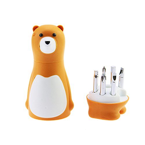 Hopezone Universal Screwdriver Set 6 in 1 Complete Multi-type Smart Screwdriver Tool For Home Hand Repair