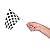 Adorox Plastic Checkered Mini Race Flags Nascar Theme Party Favor Decoration (Black/White (72 Flags))