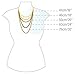 TOPSTARONLINE Swarovski Elements Crystal Diamond Accent Heart Shape Round Circle Pendant Necklace