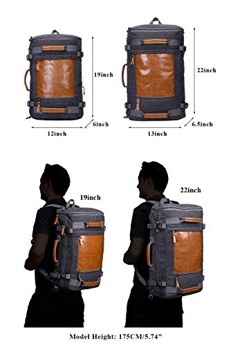 canvas backpack large