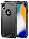 iPhone XR Case Thinkart Slim Fit Dual Layer Soft TPU and Hard PC Shock-Absorption and Anti-Scratch Case for Apple iPhone XR (6.1