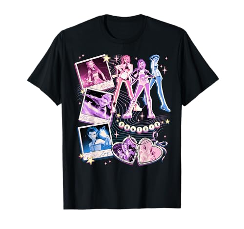 Kpop Demon Hunters Halloween Mira Rumi & Zoey BFF's Collage T-Shirt