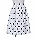 Skirts, Toraway Fashion Women Polka Dot Umbrella Skirt Retro Puff Skirts (X-Large)