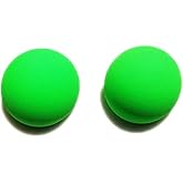 90's 80's Neon Stud Earrings for Women 3D Round Green Orange Resin Retro Neon Earrings (Green)