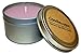Candlecopia Lavender Vanilla Strongly Scented Hand Poured Vegan Travel Tin Candle, 8 Ounce Tin