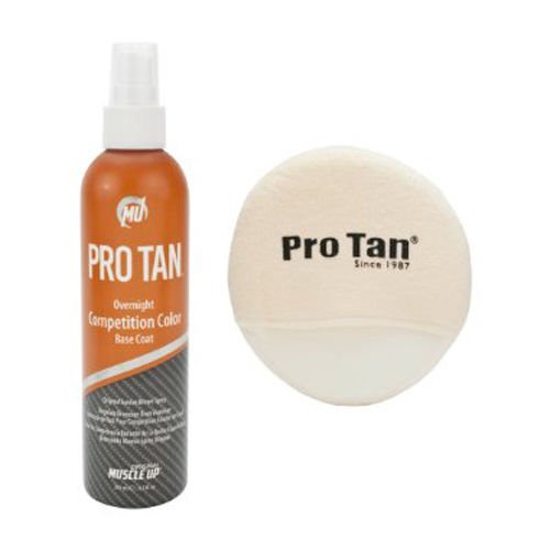 ProTan Overnight Competition Color w/Applicator - Suntan Brown Spray 8.5oz/250ml