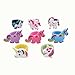 Rainbow Unicorn Party Favors 34pcs - Magical Unicorn Birthday Theme Pack Sets - Unicorn Keychain, Bracelet, Ring, Sticker Party Supplies for Kids Boys Girls Teens