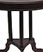 Home Source Industries Early American Round Accent Table, Mahogany