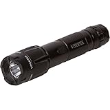 VIPERTEK VTS-T03 - Aluminum Series 53 Billion Heavy Duty Stun Gun - Rechargeable with LED Tactical Flashlight, Black