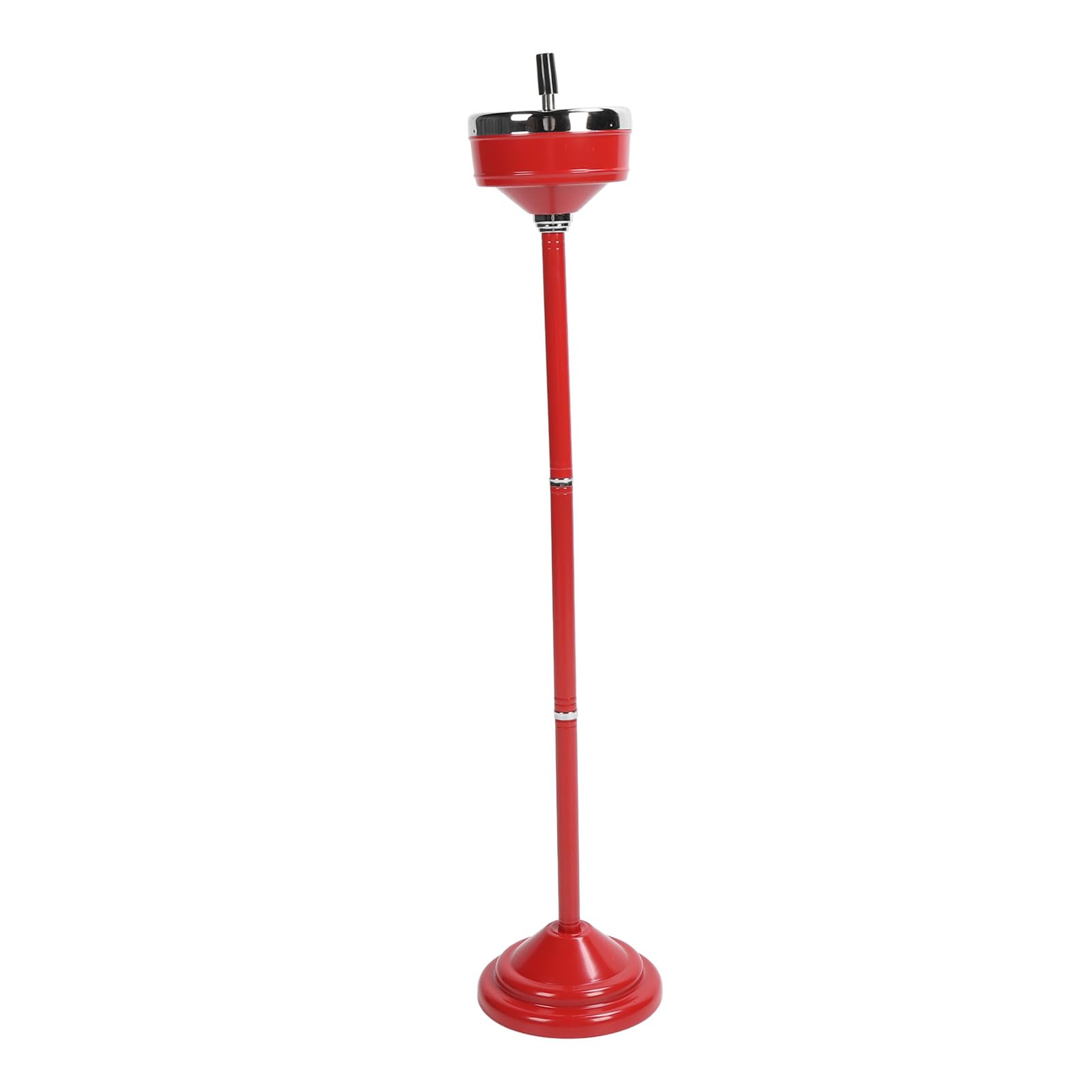 Floor Standing Ash Tray, Height Adjustable Indoor Standing Ashtray Ash Trays Outdoors with Detachable Lid for Homes, Cafes, Restaurants and Outdoors