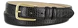 Andrew Genuine Italian Calfskin Leather Dress Belt 1-1/8