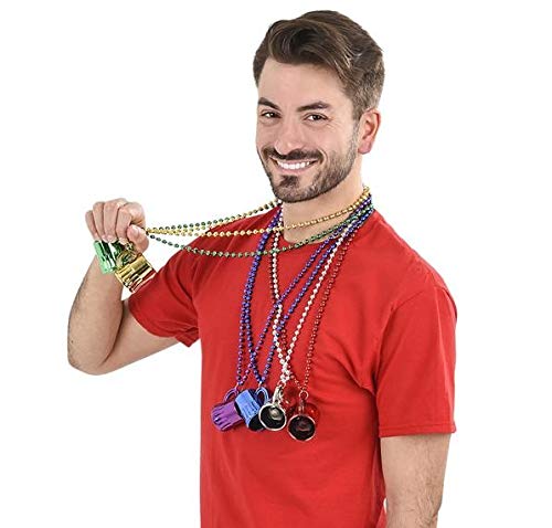 novelty mardi gras beads