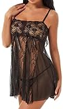 Sexy Lace Babydoll Lingerie for Women