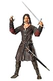 The Lord of the Rings The Two Towers Super Poseable Aragorn Action Figure [Helm's Deep]