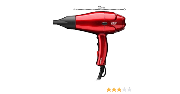 Sinelco Francia Origin dreox Compact secador de AC rojo Metallique 2000 W :  Amazon.es: Belleza
