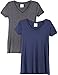 Caramel Cantina 2 Pack Lightweight Maternity V-Necks