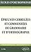 Epreuves corrigÃ©es et commentees de grammaire et d'orthographe (French Edition) by 