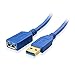 Cable Matters 5Gbps USB Extension Cable - 3ft, USB 3.0 Extension Cable, Male to Female USB3.0 Extender, Compatible with Webcam, VR Headset, Printer, Hard Drive, Blue