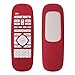 MoimTech for Logitech Harmony Smart Cover, Lightweight Anti- Dust and Anti-Drop Silicone Protective Case for Logitech Harmony Smart Remote Control-Red